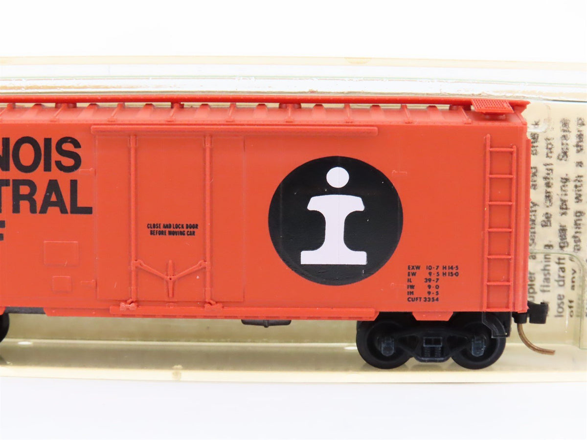 N Kadee Micro-Trains MTL 21070 ICG Illinois Central Gulf 40&#39; Box Car #160514