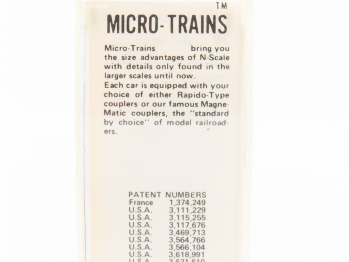 N Kadee Micro-Trains MTL 21070 ICG Illinois Central Gulf 40&#39; Box Car #160514