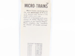 N Scale Kadee Micro-Trains MTL 21090 B&O Chessie System 40' Box Car #293981