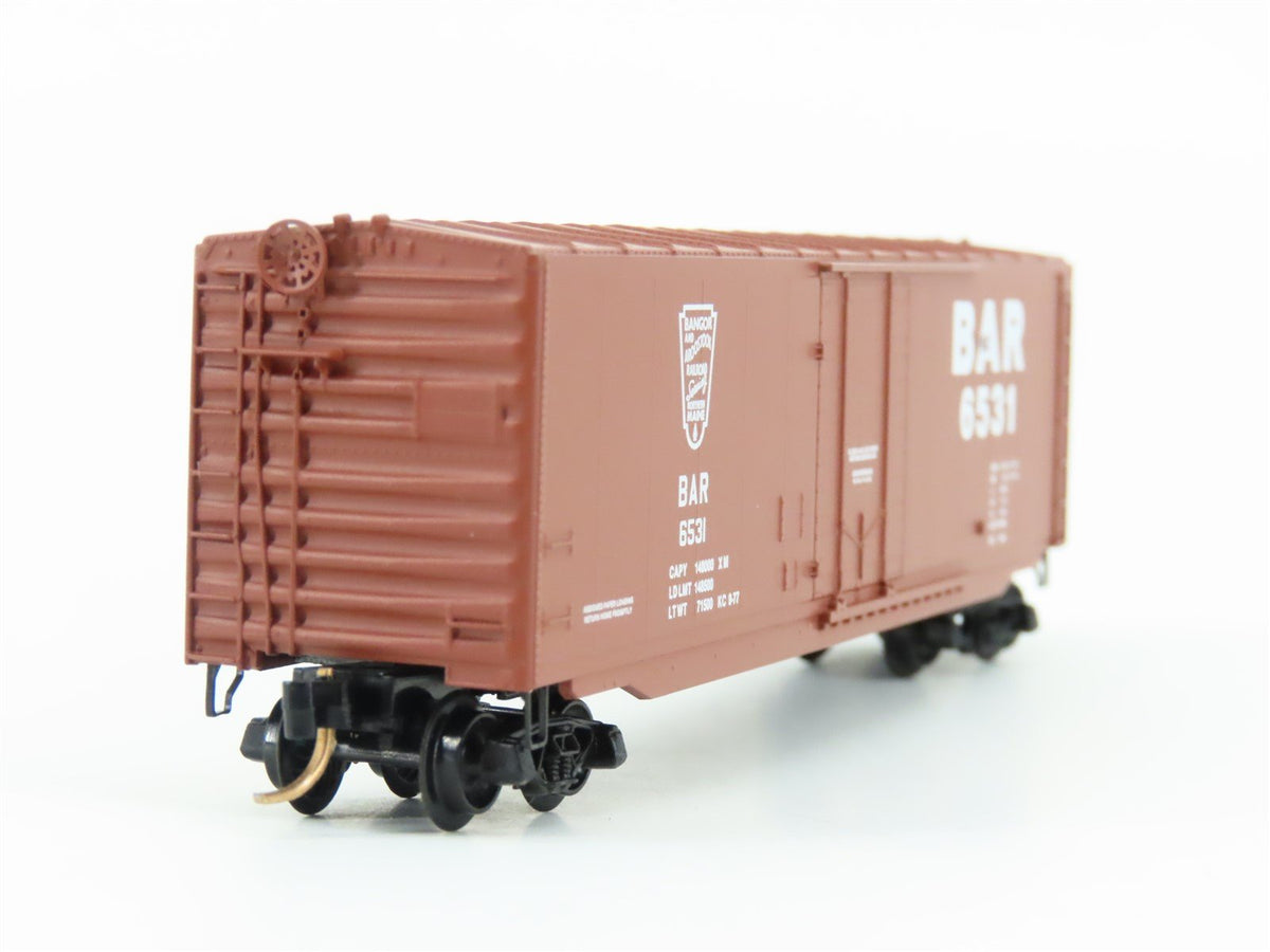 N Scale Kadee Micro-Trains MTL 38140 BAR Bangor &amp; Aroostook 50&#39; Box Car #6531