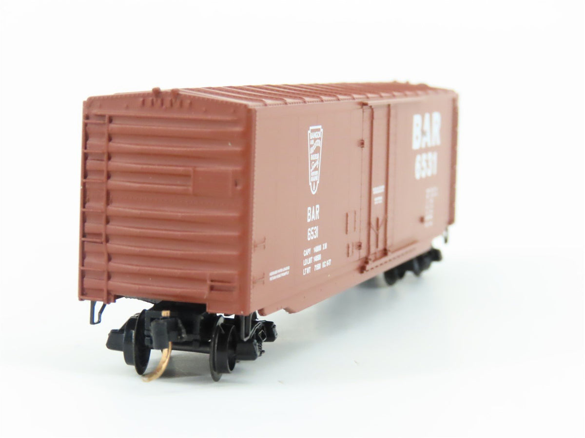 N Scale Kadee Micro-Trains MTL 38140 BAR Bangor &amp; Aroostook 50&#39; Box Car #6531