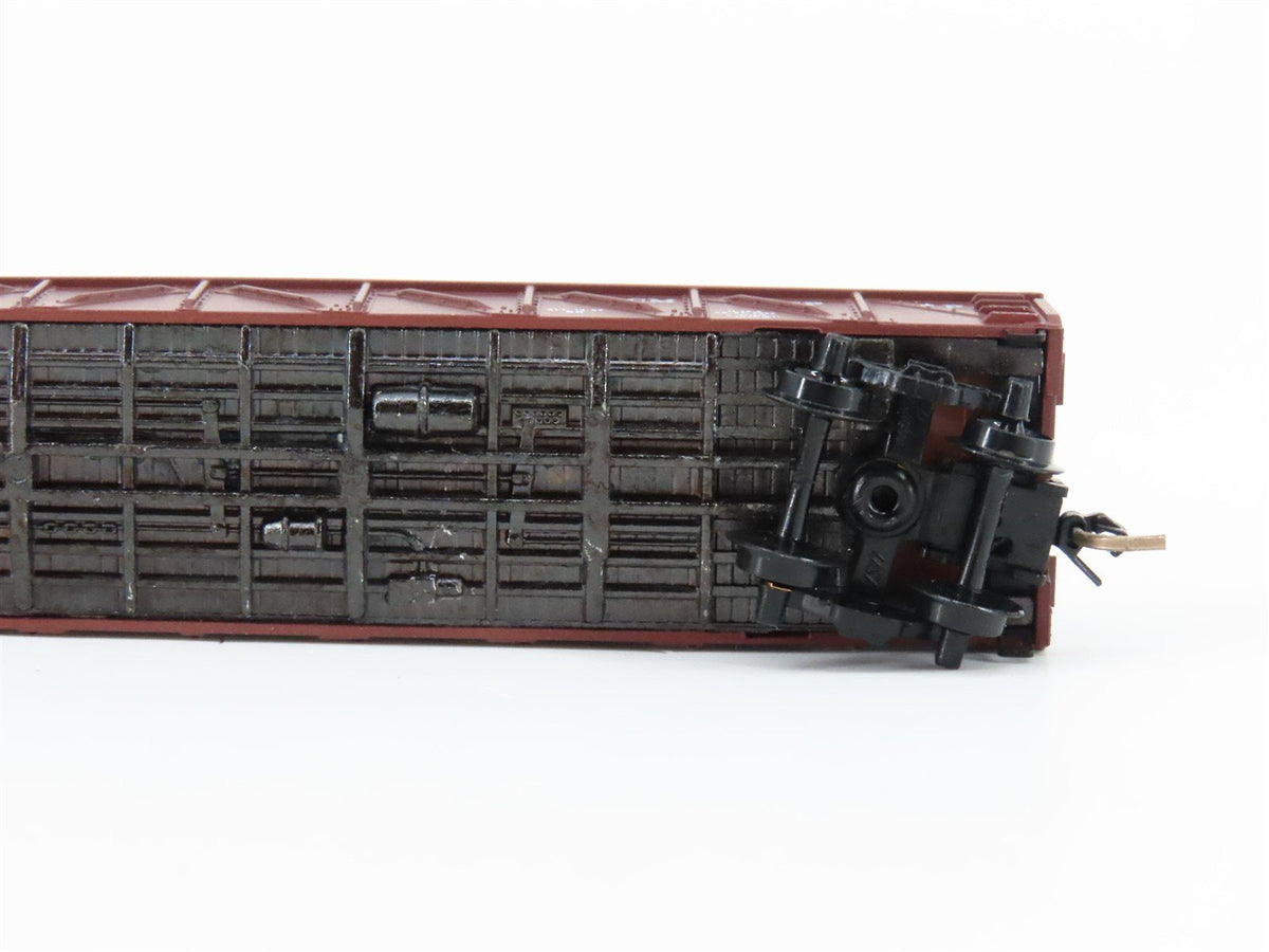 N Kadee Micro-Trains MTL 60010 CMSTP&amp;P MILW Milwaukee 50&#39; Gondola #80354 w/ Load