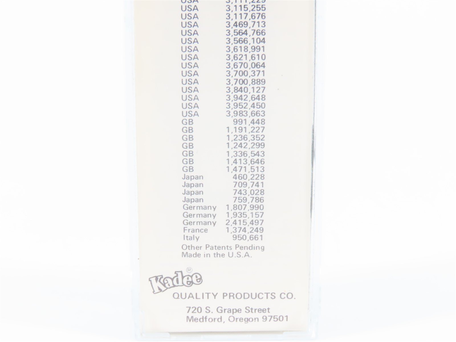 N Scale Kadee Micro-Trains MTL 21110 ATSF Santa Fe 40' Plug Door Box Car #149978