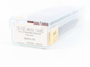 N Scale Kadee Micro-Trains MTL 21110 ATSF Santa Fe 40' Plug Door Box Car #149978