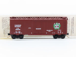 N Scale Kadee Micro-Trains MTL 21120 CN Canadian National 40' Box Car #290105