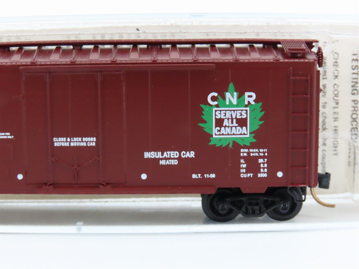 N Scale Kadee Micro-Trains MTL 21120 CN Canadian National 40&#39; Box Car #290105