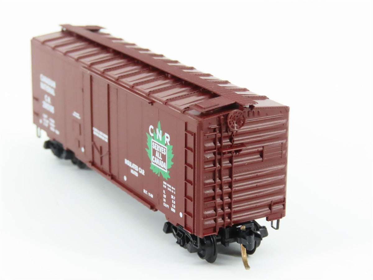 N Scale Kadee Micro-Trains MTL 21120 CN Canadian National 40&#39; Box Car #290105