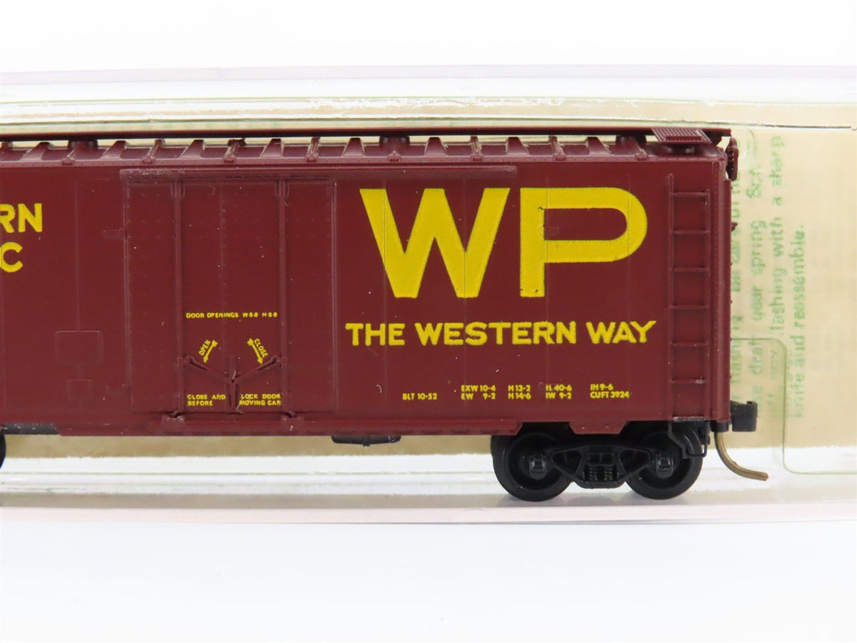 N Scale Kadee Micro-Trains MTL 21201 WP Western Pacific 40&#39; Box Car #20201