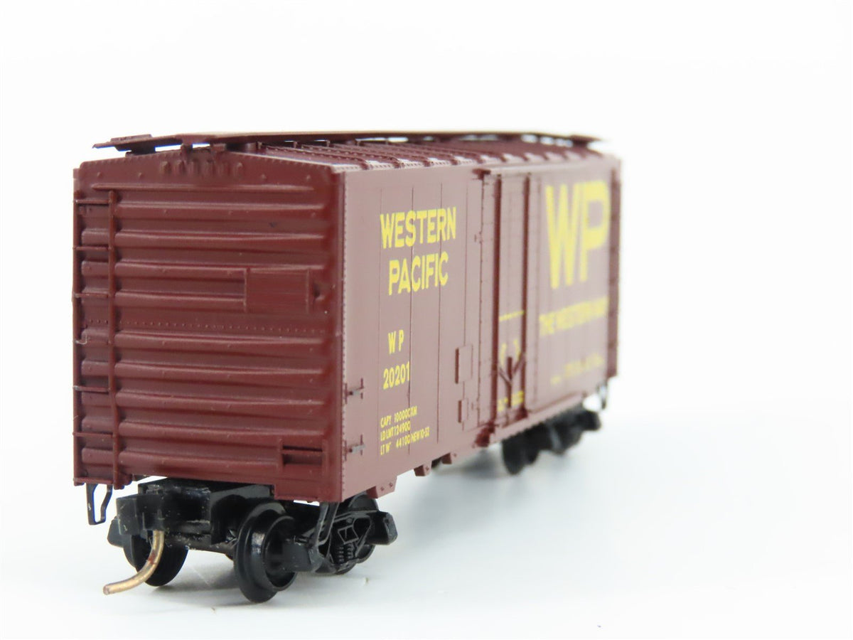 N Scale Kadee Micro-Trains MTL 21201 WP Western Pacific 40&#39; Box Car #20201