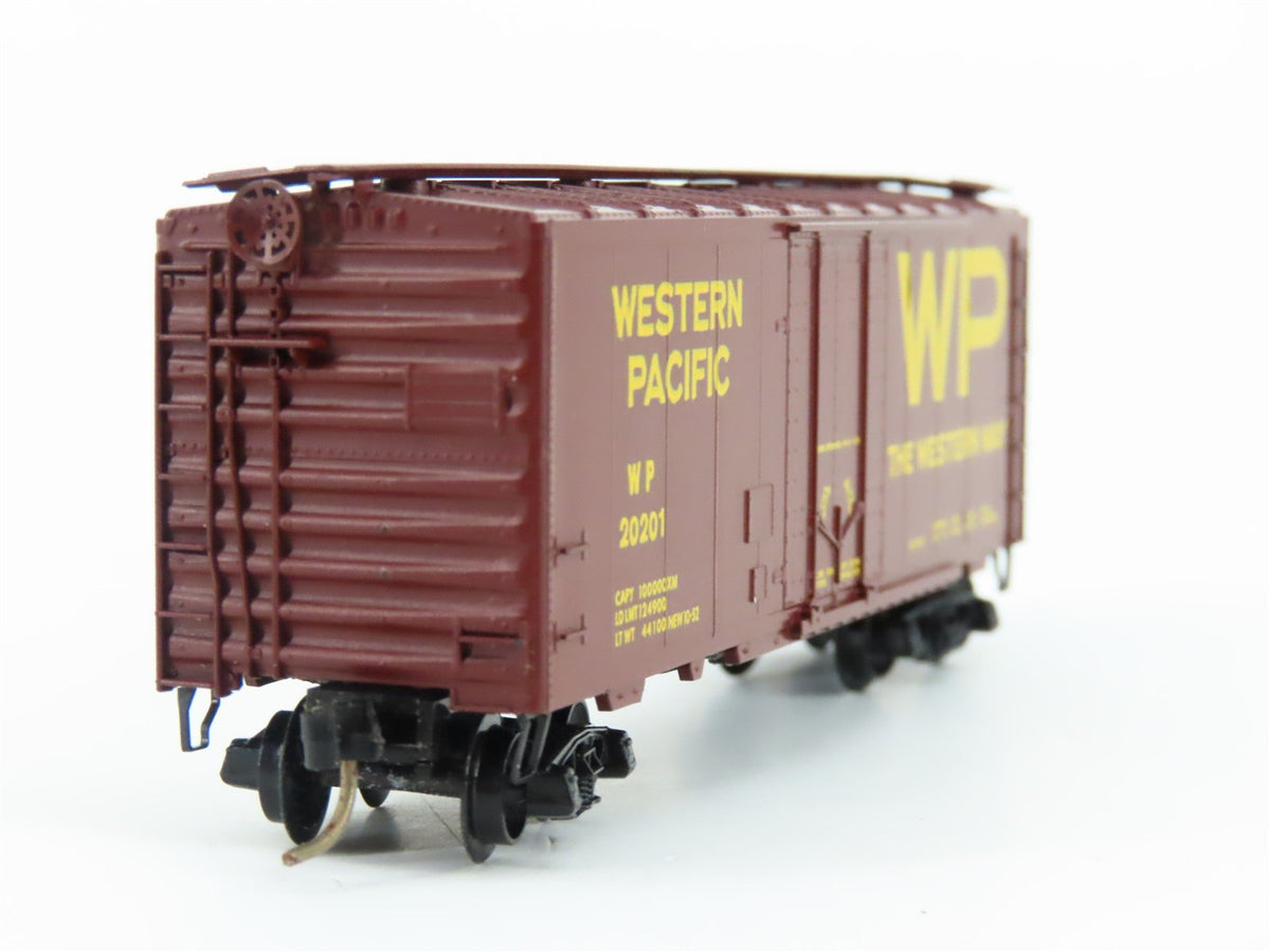 N Scale Kadee Micro-Trains MTL 21201 WP Western Pacific 40&#39; Box Car #20201