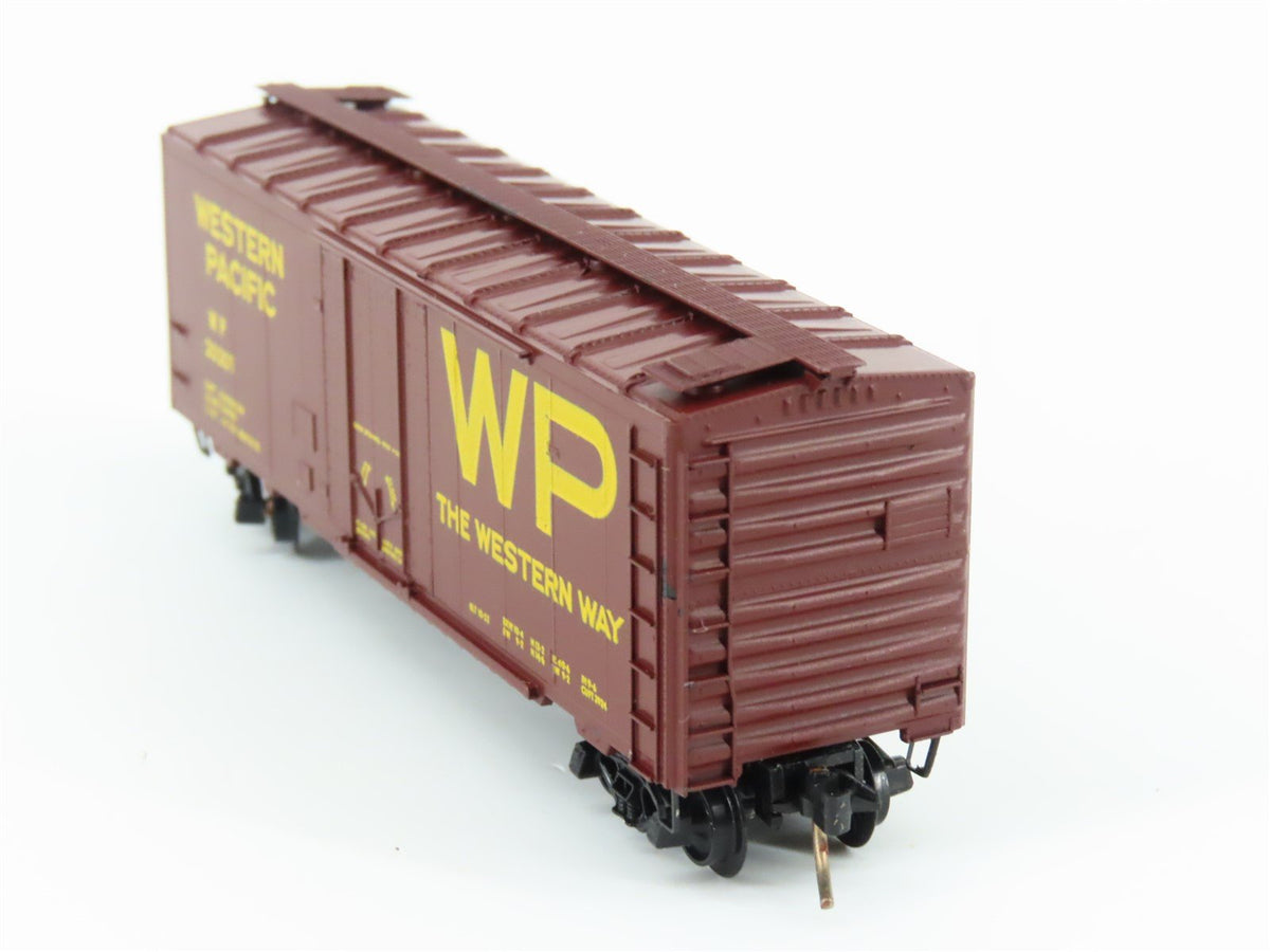 N Scale Kadee Micro-Trains MTL 21201 WP Western Pacific 40&#39; Box Car #20201