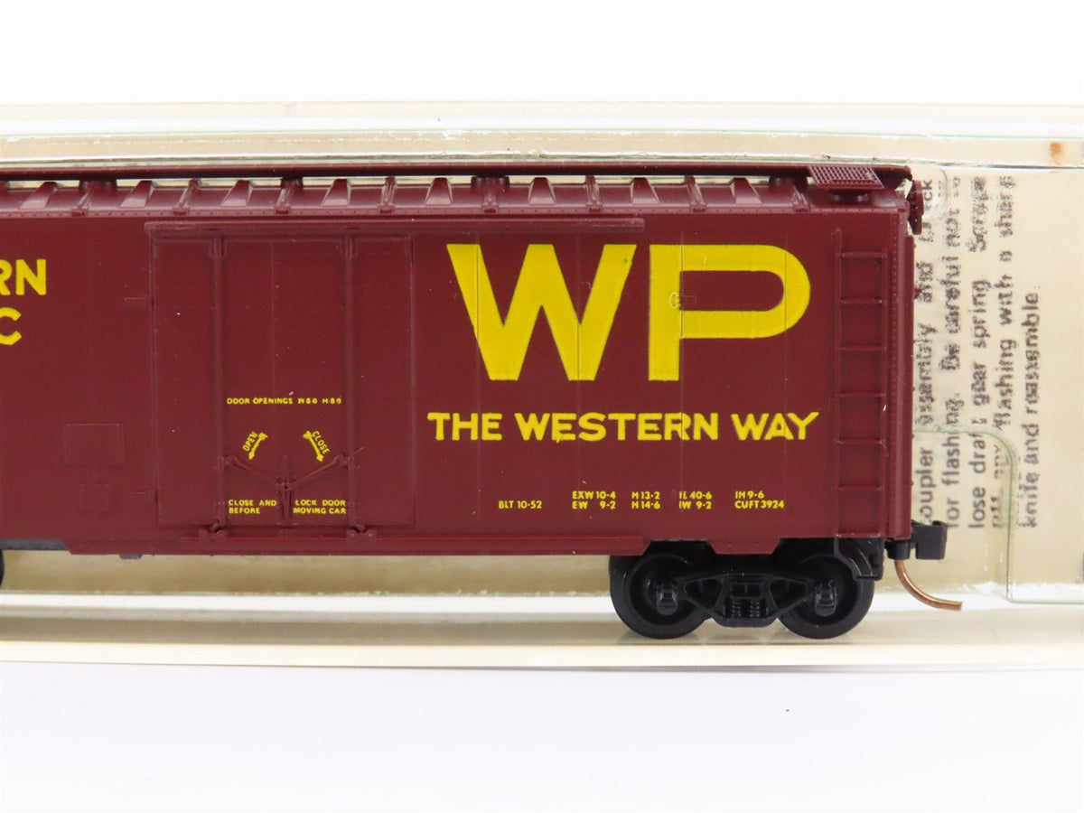 N Scale Kadee Micro-Trains MTL 21050 WP Western Pacific 40&#39; Box Car #20482