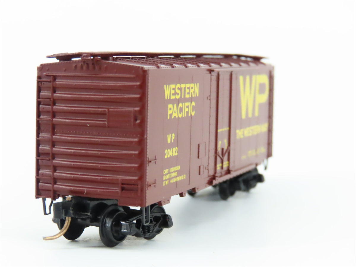 N Scale Kadee Micro-Trains MTL 21050 WP Western Pacific 40&#39; Box Car #20482