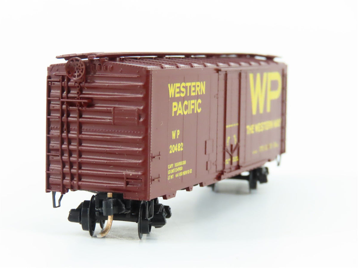 N Scale Kadee Micro-Trains MTL 21050 WP Western Pacific 40&#39; Box Car #20482