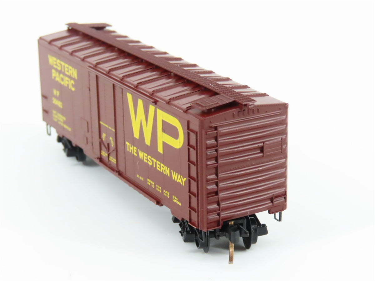 N Scale Kadee Micro-Trains MTL 21050 WP Western Pacific 40&#39; Box Car #20482