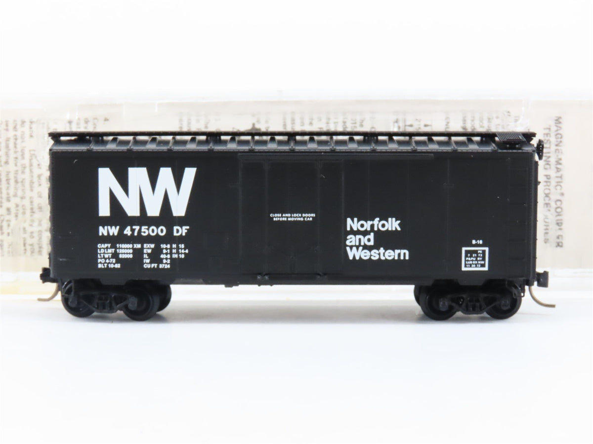 N Scale Kadee Micro-Trains MTL 21150 NW Norfolk &amp; Western 40&#39; Box Car #47500