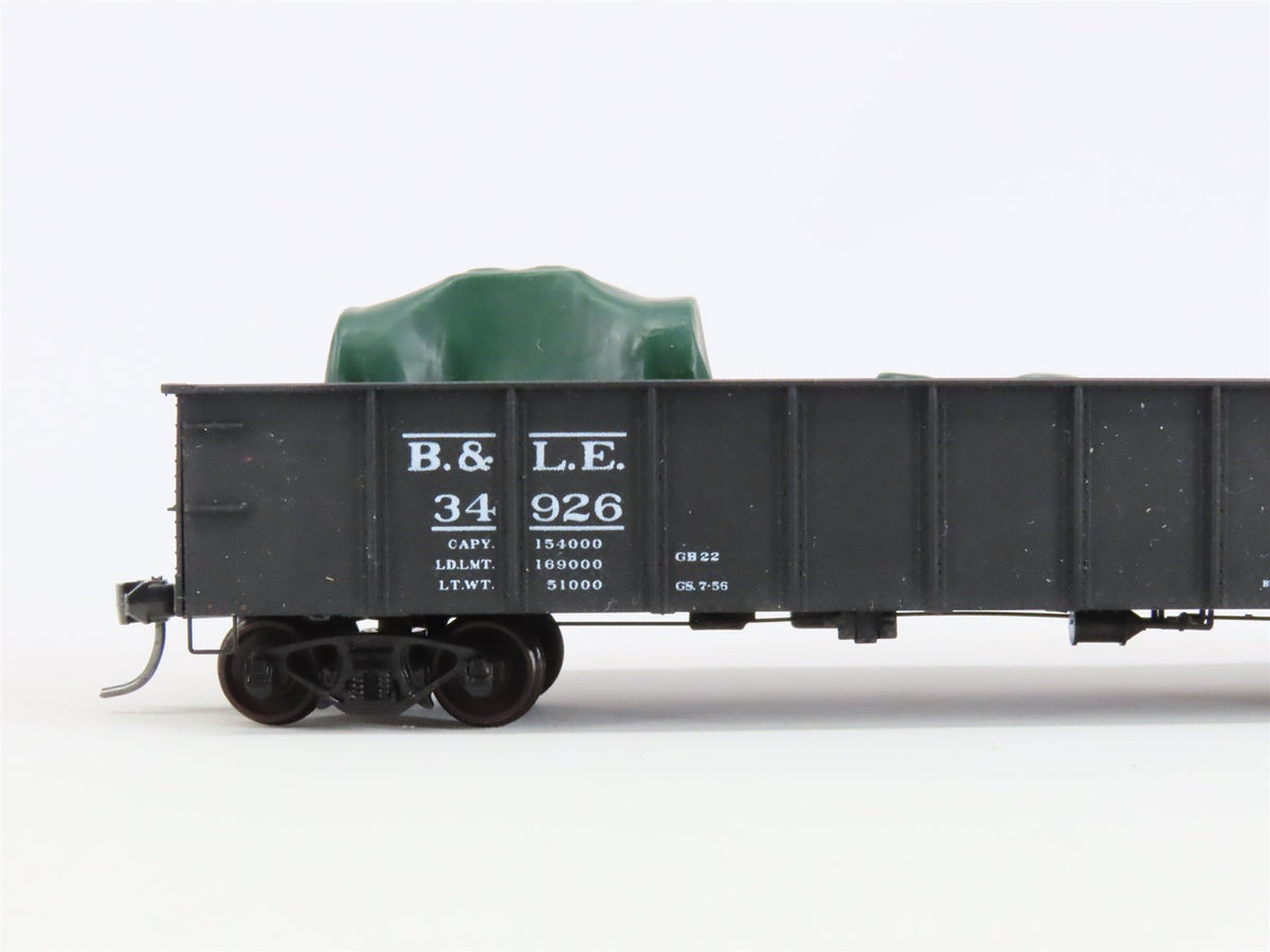 HO Accurail 3743 BLE Bessemer Lake Erie 41&#39; Gondola Car #34926 w/ Custom Load