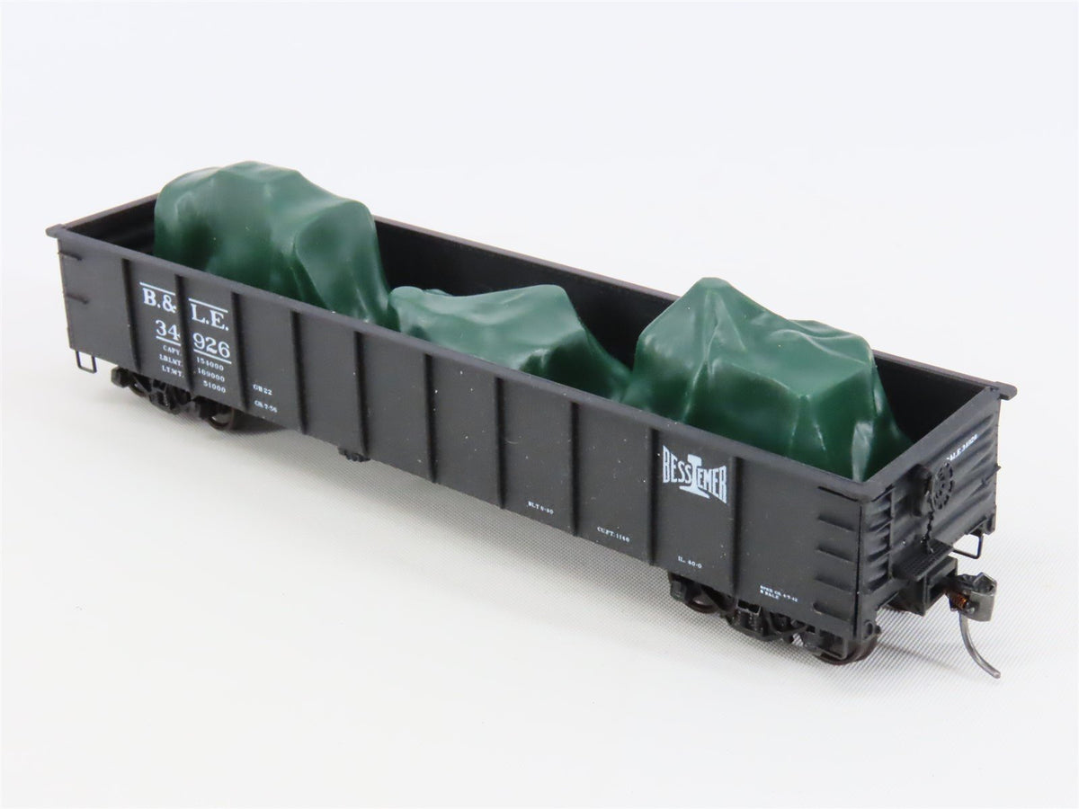 HO Accurail 3743 BLE Bessemer Lake Erie 41&#39; Gondola Car #34926 w/ Custom Load