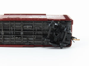 N Scale Kadee Micro-Trains MTL 21145 SL-SF Frisco 40' Plug Door Box Car #52065