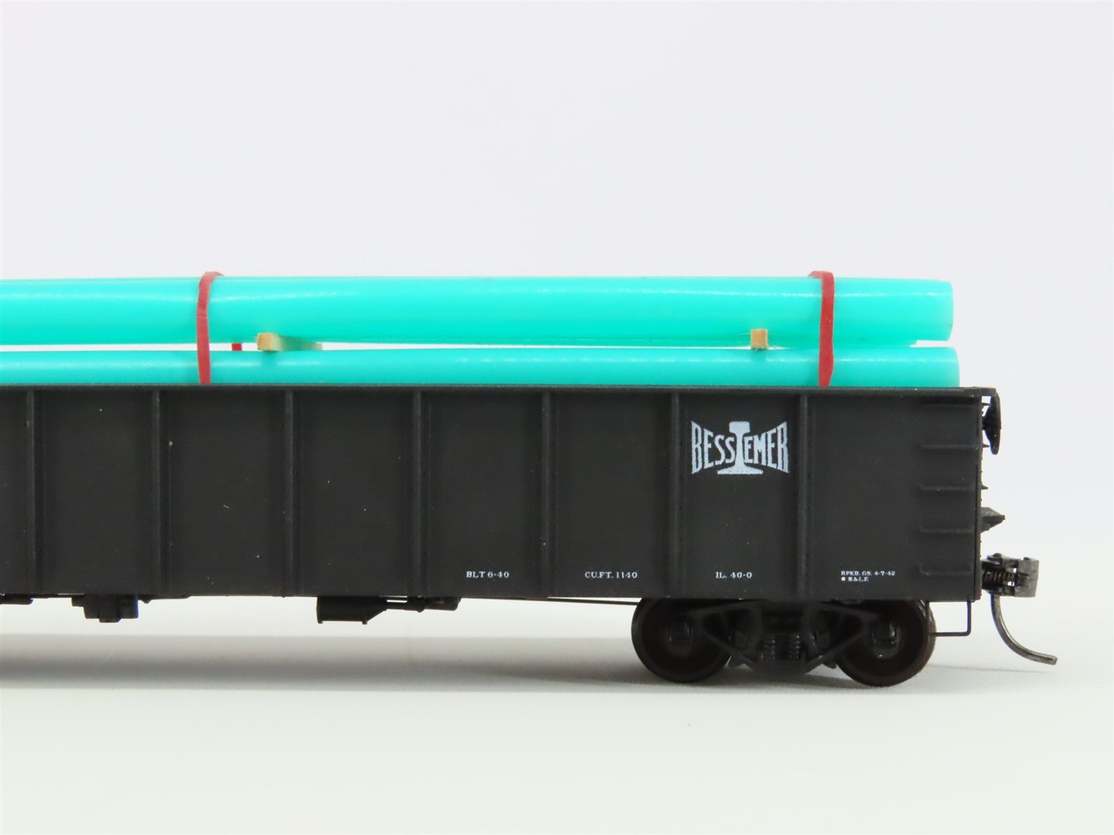 HO Accurail 3743 BLE Bessemer Lake Erie 41' Gondola Car #34980 w/ Custom Load