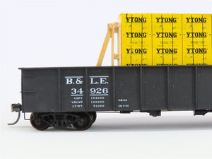 HO Accurail 3743 BLE Bessemer Lake Erie 41' Gondola Car #34926 w/ Custom Load