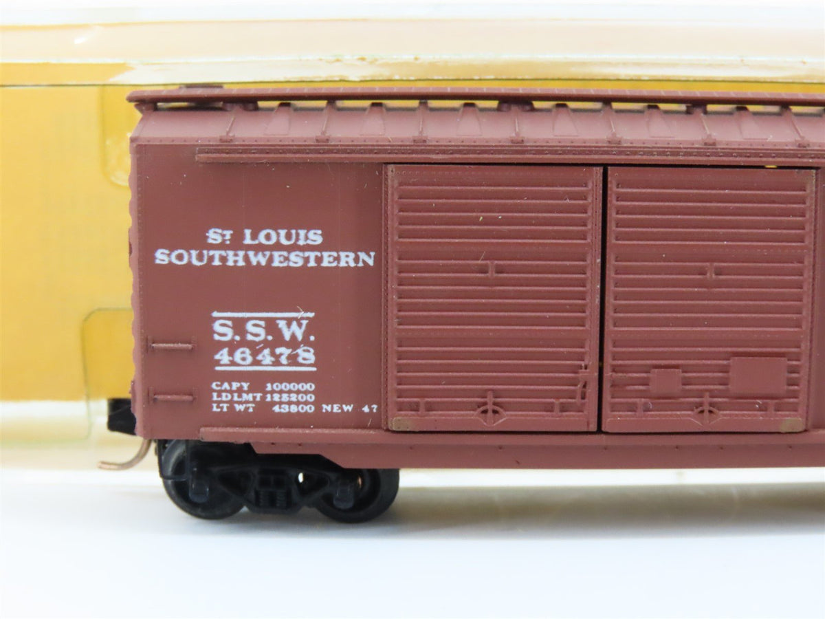 N Scale Kadee Micro-Trains MTL 23129-1 SSW Cotton Belt Route 40&#39; Box Car #46478