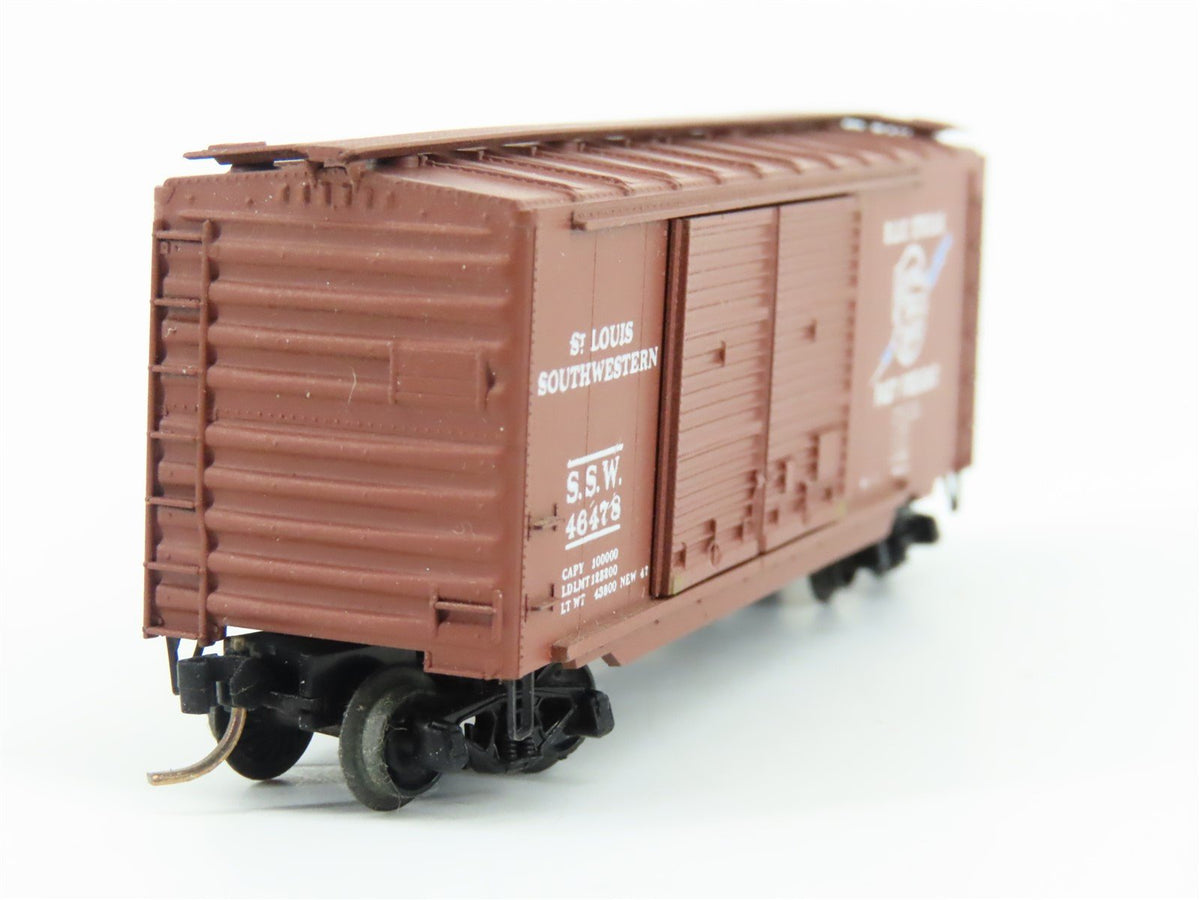 N Scale Kadee Micro-Trains MTL 23129-1 SSW Cotton Belt Route 40&#39; Box Car #46478