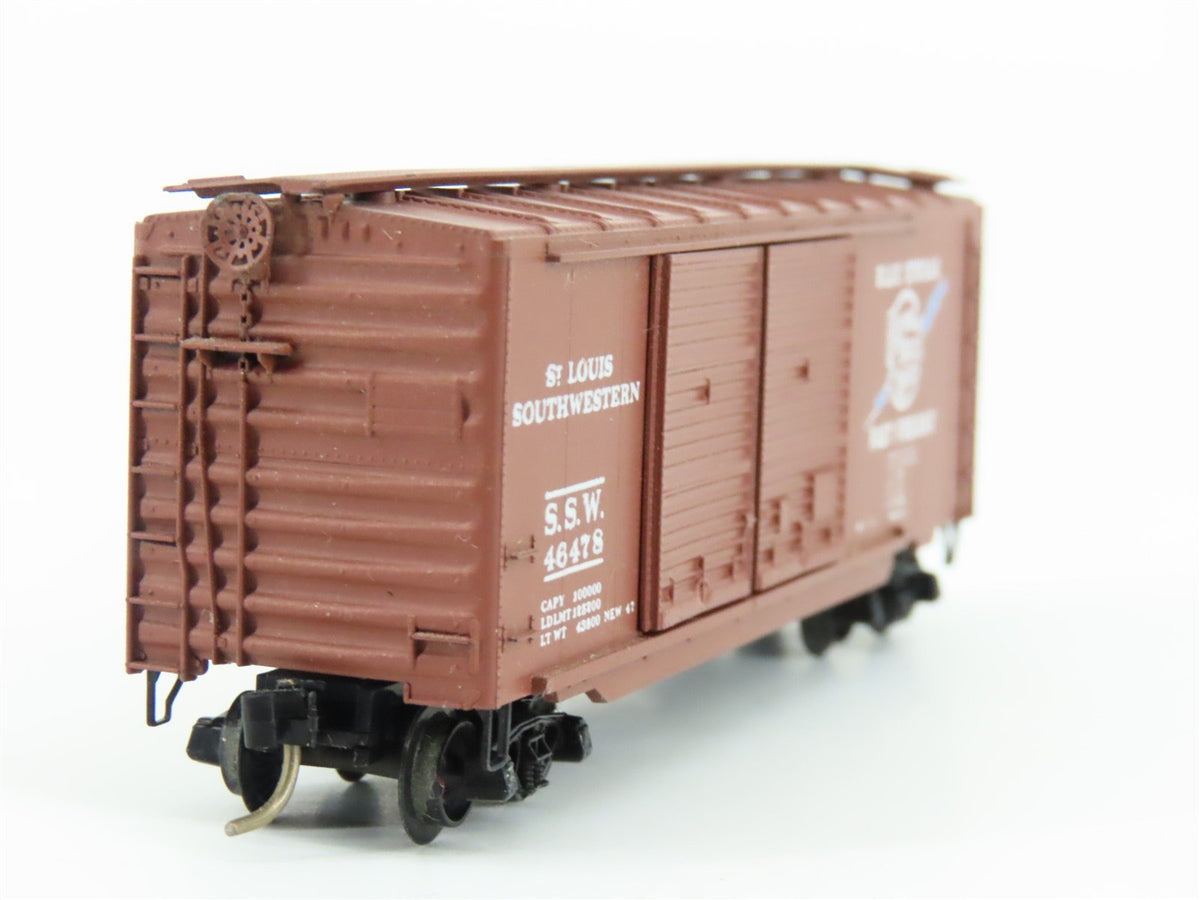 N Scale Kadee Micro-Trains MTL 23129-1 SSW Cotton Belt Route 40&#39; Box Car #46478