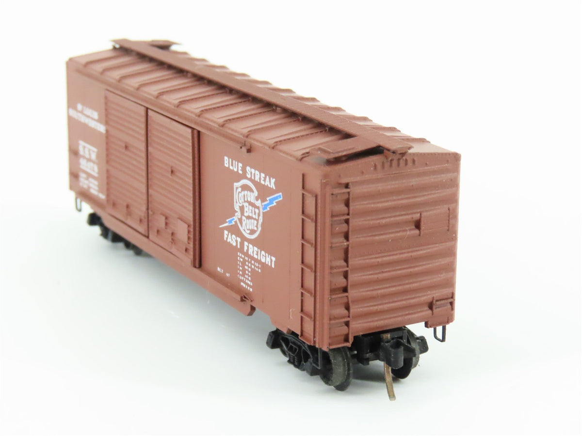 N Scale Kadee Micro-Trains MTL 23129-1 SSW Cotton Belt Route 40&#39; Box Car #46478