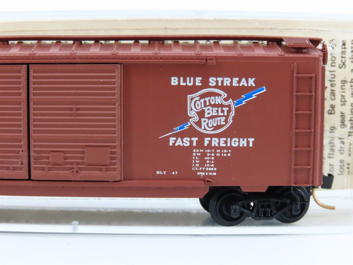 N Scale Kadee Micro-Trains MTL 23030 SSW Cotton Belt Route 40&#39; Box Car #46453