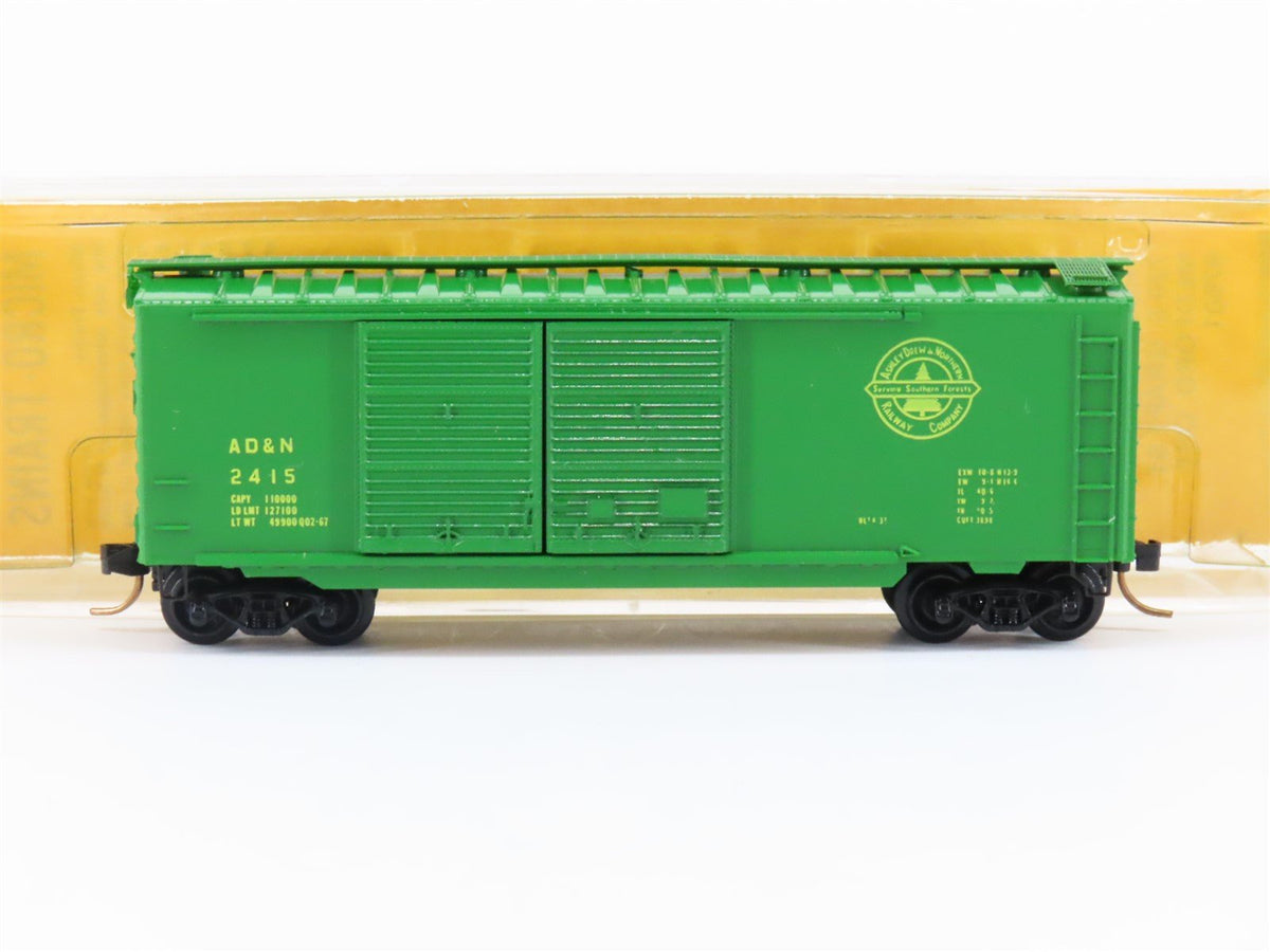 N Kadee Micro-Trains MTL 23011 AD&amp;N Ashley Drew &amp; Northern 40&#39; Box Car #2415
