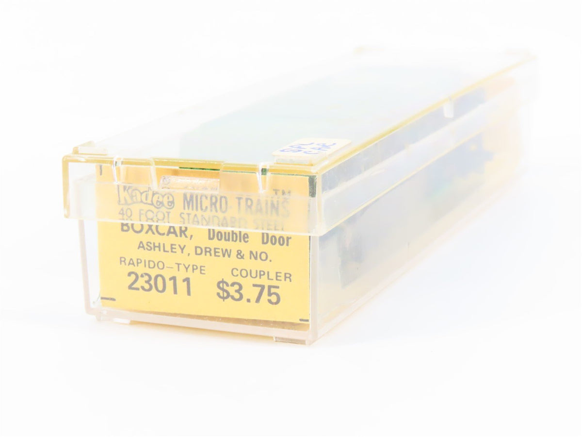 N Kadee Micro-Trains MTL 23011 AD&amp;N Ashley Drew &amp; Northern 40&#39; Box Car #2415