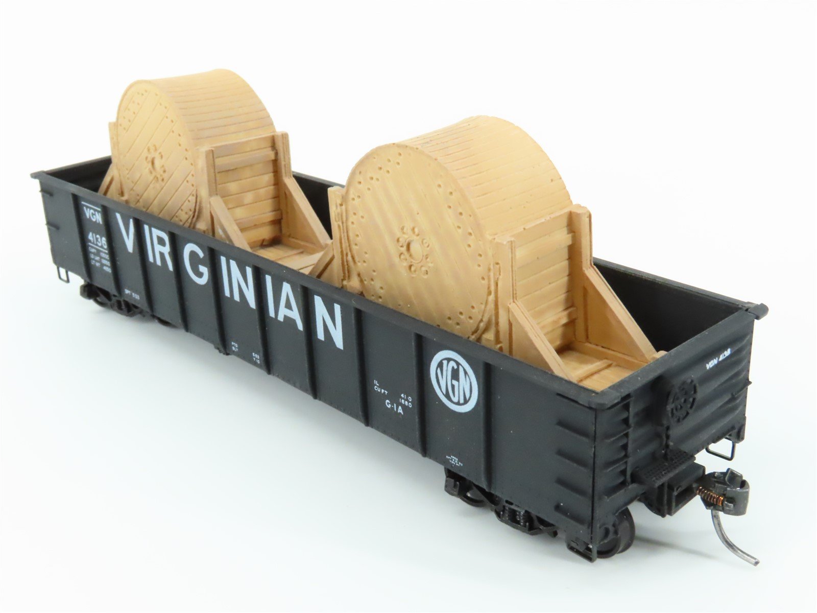 HO Scale Accurail 3735.3 VGN Virginian 41' Gondola Car #4136 w/ Custom Load