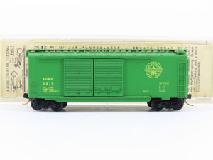 N Kadee Micro-Trains MTL 23010 AD&N Ashley Drew & Northern 40' Box Car #2415