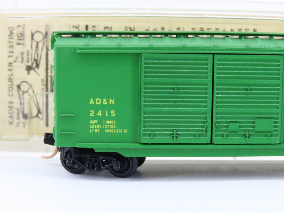 N Kadee Micro-Trains MTL 23010 AD&amp;N Ashley Drew &amp; Northern 40&#39; Box Car #2415