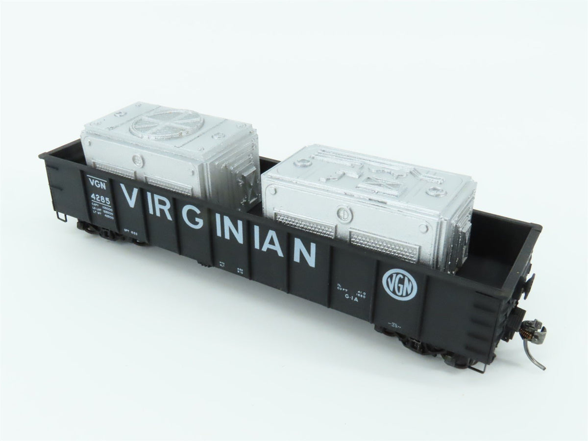 HO Scale Accurail 3735.3 VGN Virginian 41&#39; Gondola Car #4136 w/ Custom Load