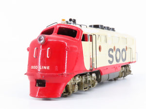 HO Scale Unbranded Diecast SOO Line Railroad EMD F3A Diesel - Custom