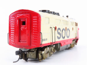 HO Scale Unbranded Diecast SOO Line Railroad EMD F3A Diesel - Custom