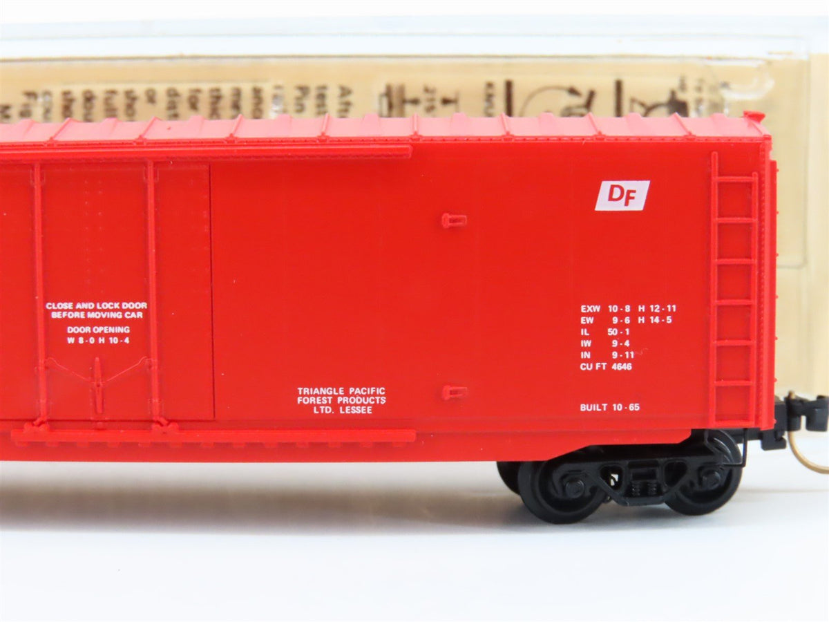 N Scale Kadee Micro-Trains MTL 38130 TPFX Triangle Pacific 50&#39; Box Car #5518