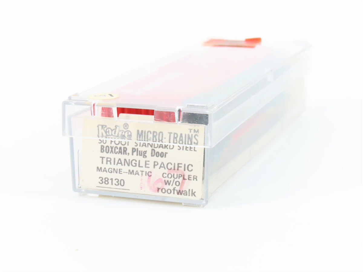 N Scale Kadee Micro-Trains MTL 38130 TPFX Triangle Pacific 50&#39; Box Car #5518