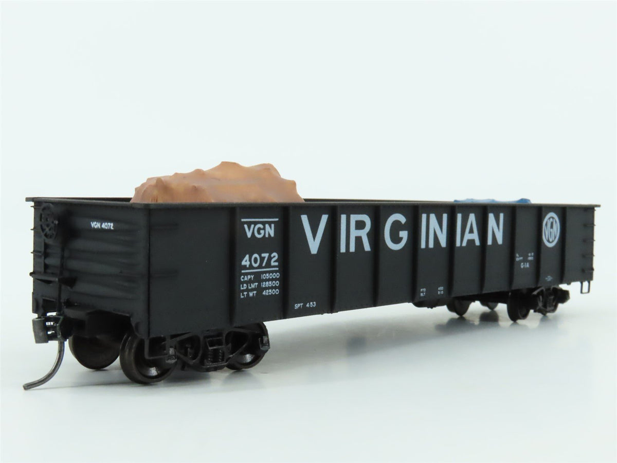 HO Scale Accurail 3735.1 VGN Virginian 41&#39; Gondola Car #4072 w/ Custom Load