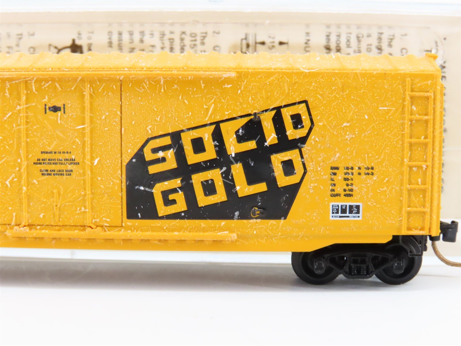 N Scale Kadee Micro-Trains MTL 38150 FGER Solid Gold 50' Box Car #191200