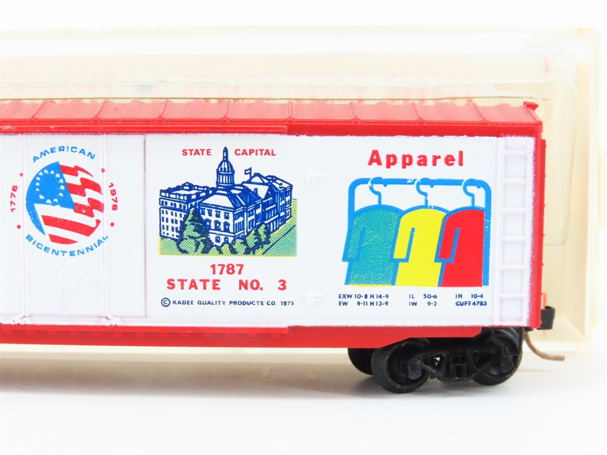 N Kadee Micro-Trains MTL 38050 CNJ New Jersey Bicentennial 50&#39; Box Car #25094