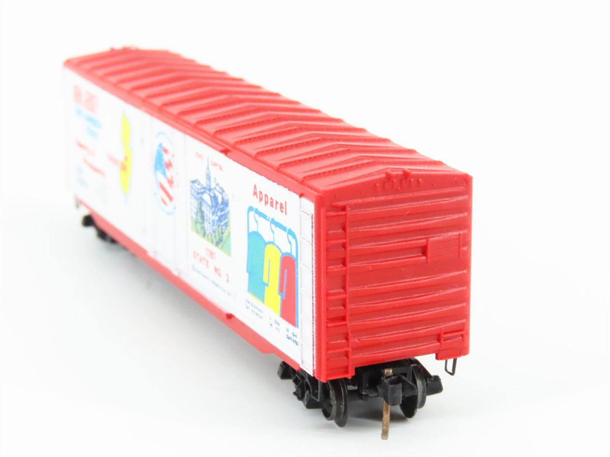 N Kadee Micro-Trains MTL 38050 CNJ New Jersey Bicentennial 50&#39; Box Car #25094