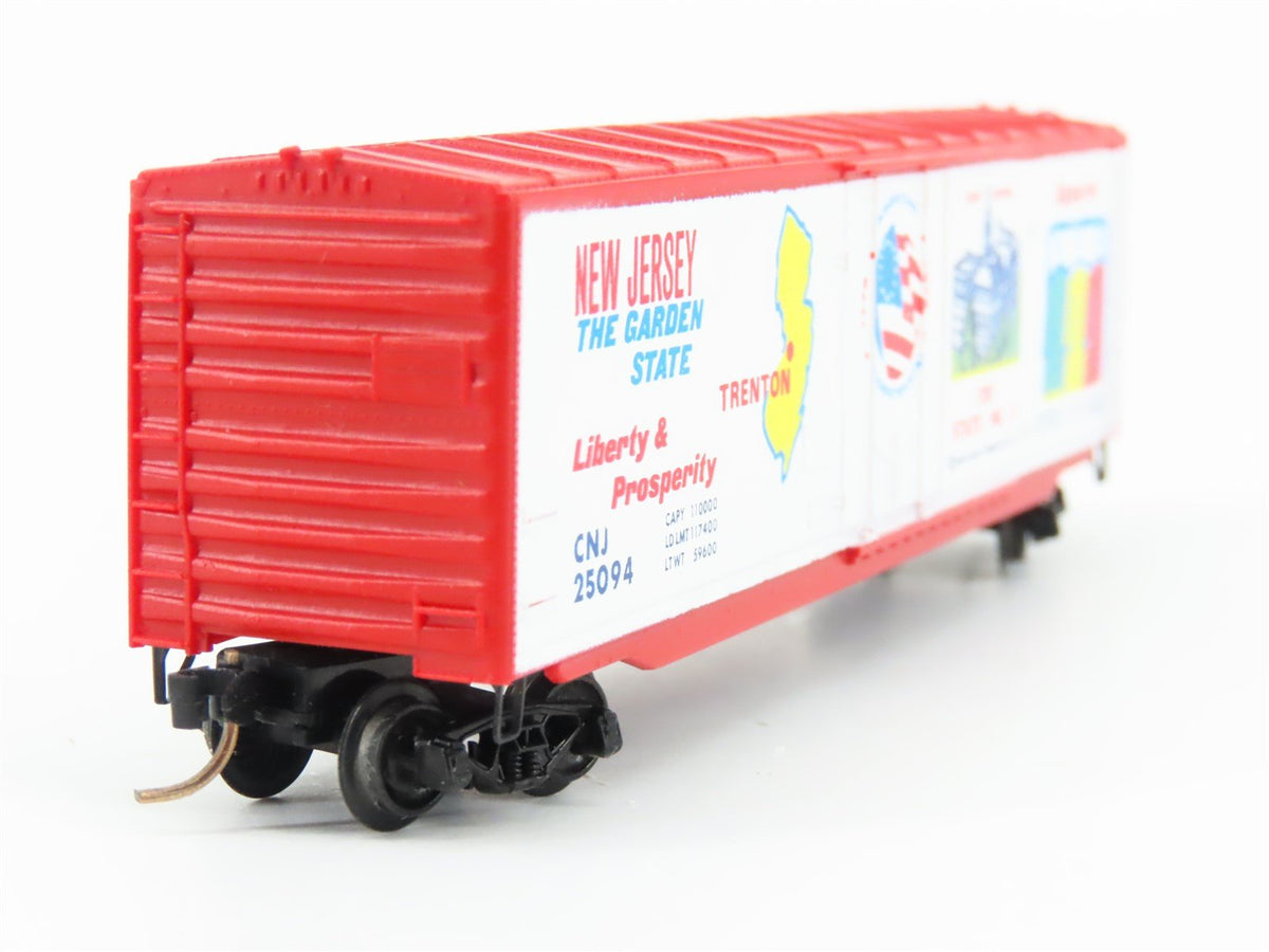 N Kadee Micro-Trains MTL 38050 CNJ New Jersey Bicentennial 50&#39; Box Car #25094