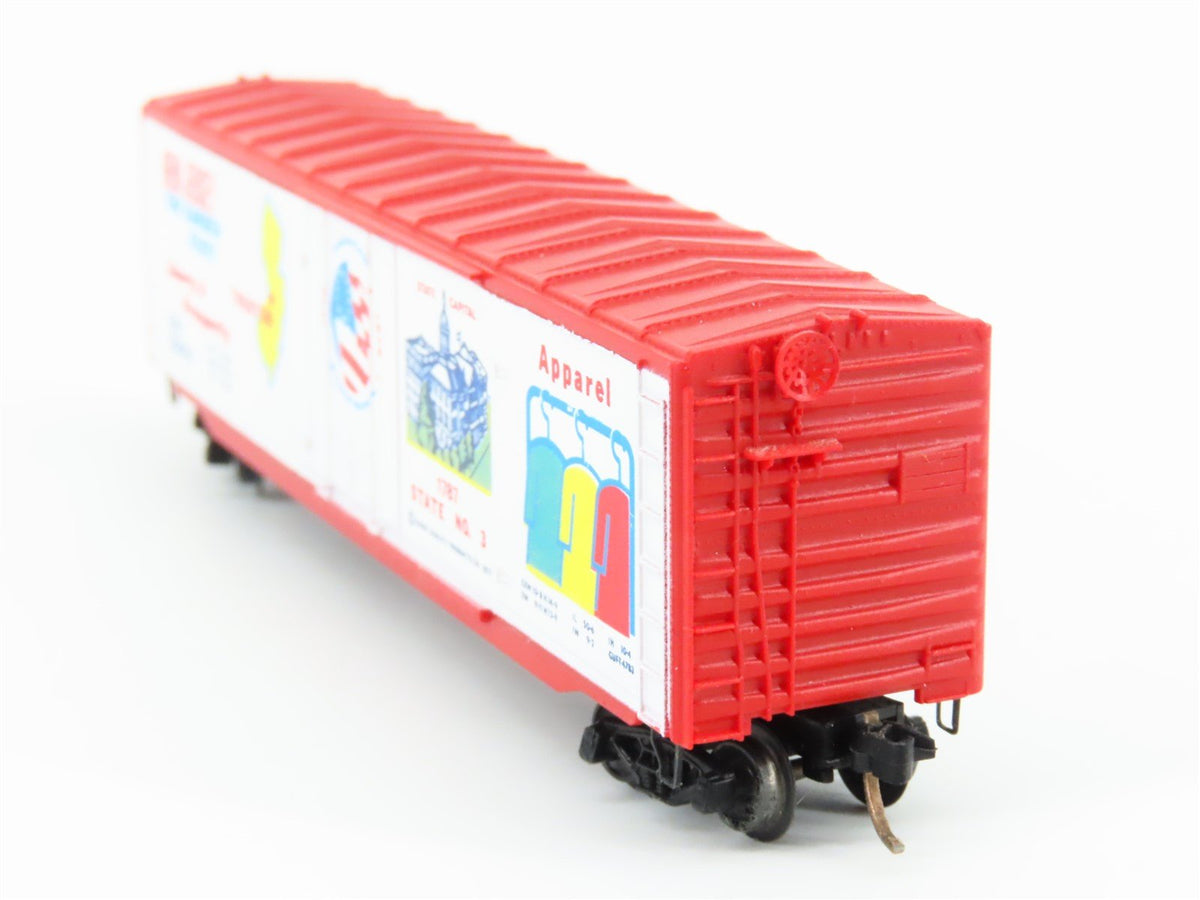 N Kadee Micro-Trains MTL 38050 CNJ New Jersey Bicentennial 50&#39; Box Car #25094