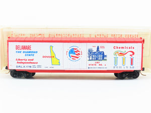 N Kadee Micro-Trains MTL 38070 DRLX Delaware Bicentennial 50' Box Car #1776