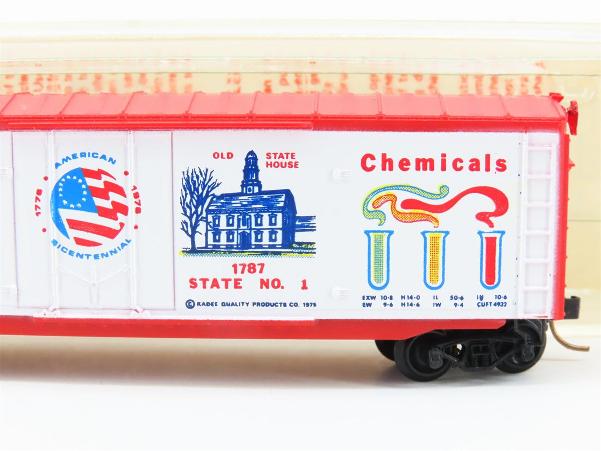 N Kadee Micro-Trains MTL 38070 DRLX Delaware Bicentennial 50&#39; Box Car #1776