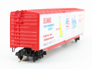 N Kadee Micro-Trains MTL 38070 DRLX Delaware Bicentennial 50' Box Car #1776