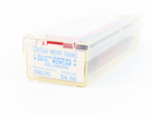 N Kadee Micro-Trains MTL 38070 DRLX Delaware Bicentennial 50' Box Car #1776